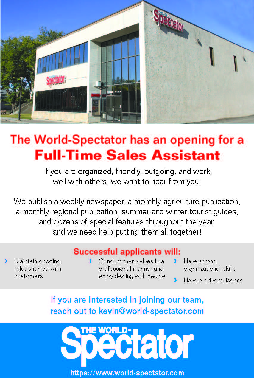 The World Spectaor - Sales Assistant 